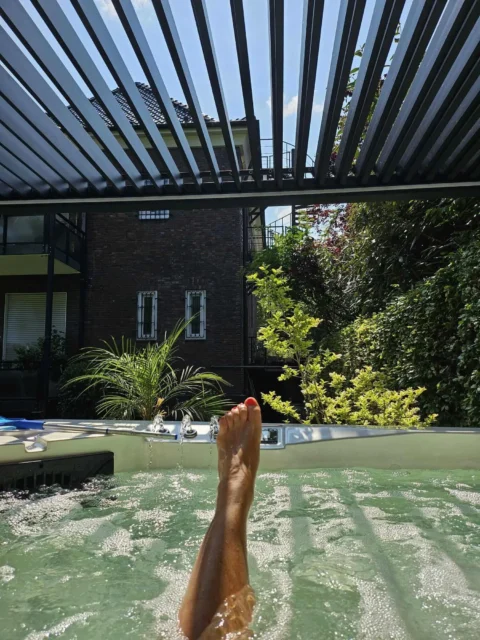 Kundenfoto zu HUUN Pergola Equa, Lamellendach elektrisch mit LED von André G.