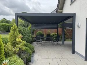 Kundenfoto zu HUUN Pergola Equa, Lamellendach elektrisch mit LED von Marc M.