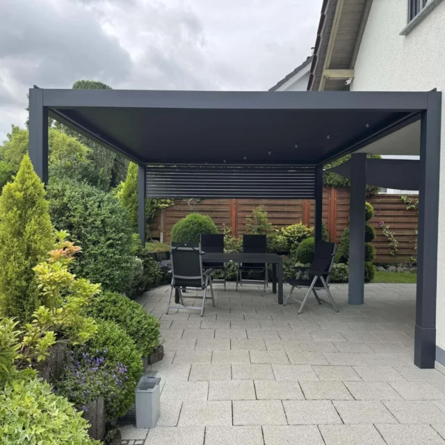 Kundenfoto zu HUUN Pergola Equa, Lamellendach elektrisch mit LED von Marc M.