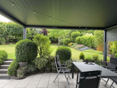 Kundenfoto zu HUUN Pergola Equa, Lamellendach elektrisch mit LED von Marc M.