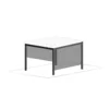 Screen-Rollo mit Solar (Equa) - Screen zwischen zwei Pfosten