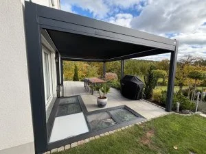 Kundenfoto zu HUUN Pergola Equa, Lamellendach elektrisch mit LED von Andreas M.