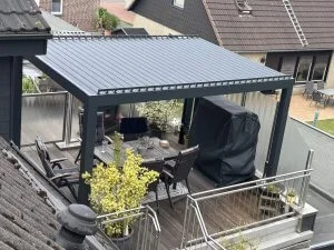 Kundenfoto zu HUUN Pergola Equa, Lamellendach elektrisch mit LED von Norbert L.