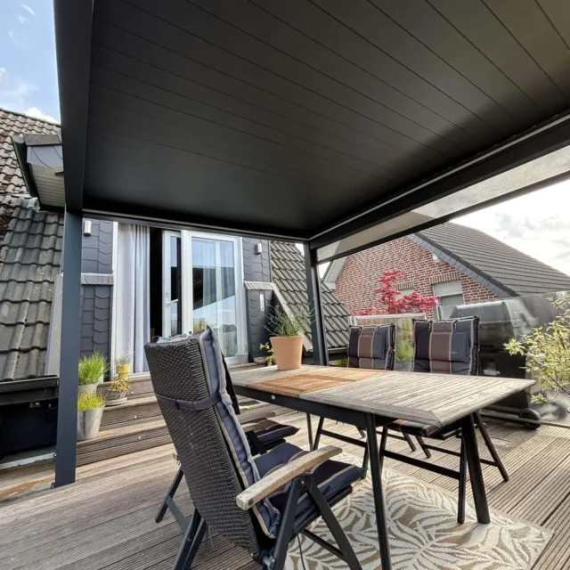 Kundenfoto zu HUUN Pergola Equa, Lamellendach elektrisch mit LED von Norbert L.