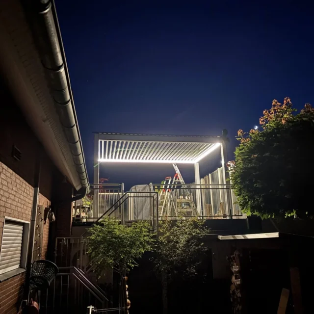 Kundenfoto zu HUUN Pergola Equa, Lamellendach elektrisch mit LED von Norbert L.