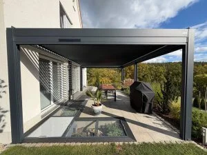 Kundenfoto zu HUUN Pergola Equa, Lamellendach elektrisch mit LED von Andreas M.