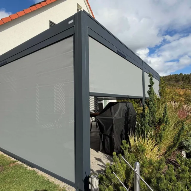 Kundenfoto zu HUUN Pergola Equa, Lamellendach elektrisch mit LED von Andreas M.