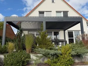 Kundenfoto zu HUUN Pergola Equa, Lamellendach elektrisch mit LED von Andreas M.