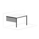 Sliding Shutter - Screen zwischen Wand und einem Pfosten