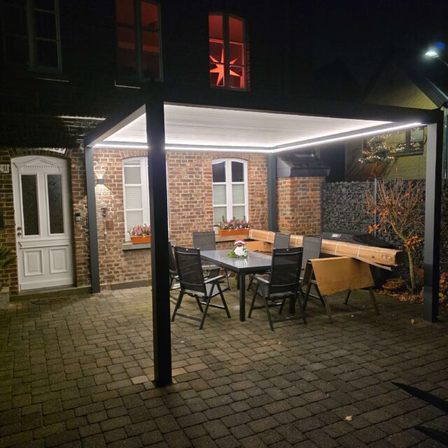 Kundenfoto zu HUUN Pergola Equa, Lamellendach elektrisch mit LED von Ralf L.