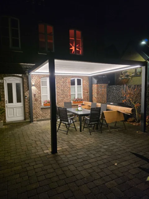 Kundenfoto zu HUUN Pergola Equa, Lamellendach elektrisch mit LED von Ralf L.