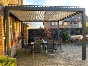 Kundenfoto zu HUUN Pergola Equa, Lamellendach elektrisch mit LED von Ralf L.