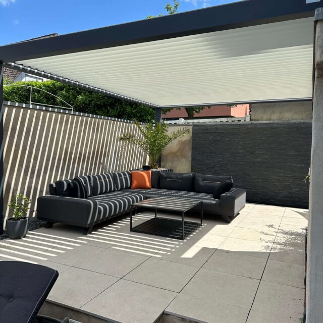 Kundenfoto zu HUUN Pergola Equa, Lamellendach elektrisch mit LED von Sabine