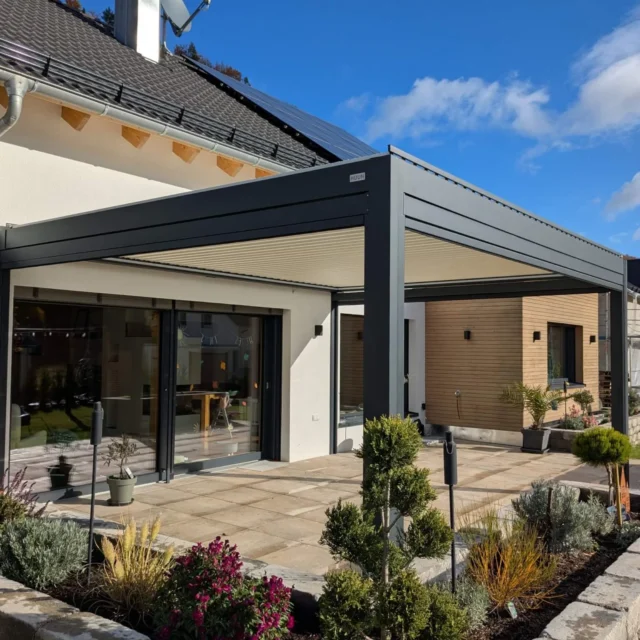 Kundenfoto zu HUUN Pergola Equa, Lamellendach elektrisch mit LED von Matthias B.