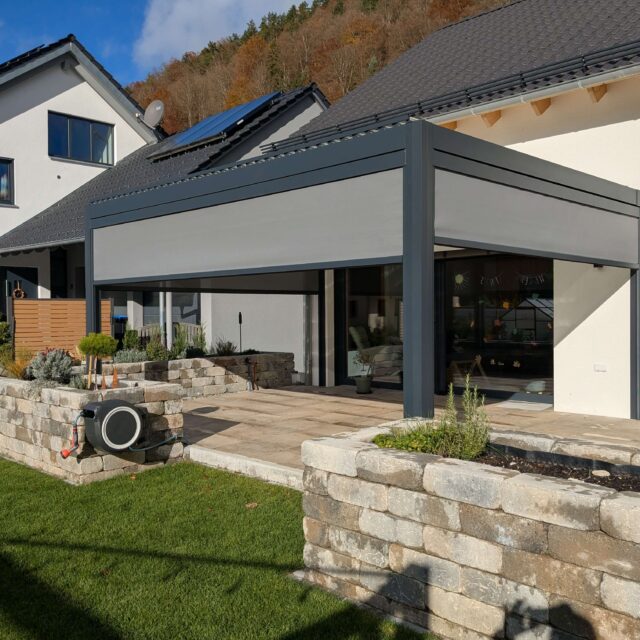 Kundenfoto zu HUUN Pergola Equa, Lamellendach elektrisch mit LED von Matthias B.