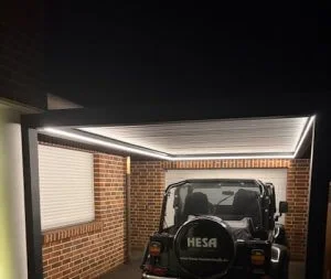 Kundenfoto zu HUUN Pergola Equa, Lamellendach elektrisch mit LED von Willi