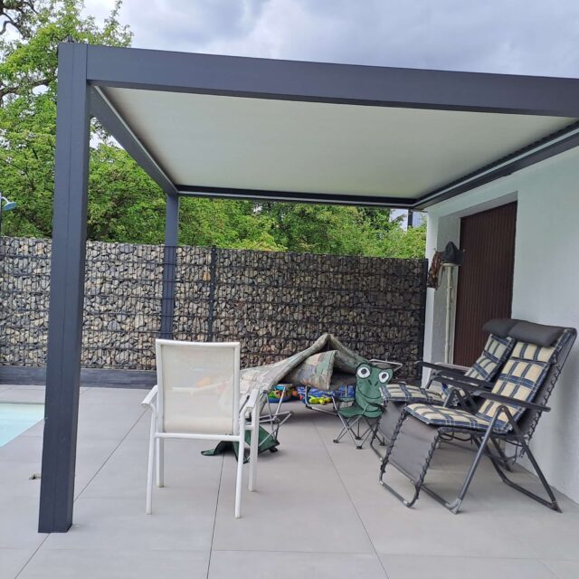 Kundenfoto zu HUUN Pergola Equa, Lamellendach elektrisch mit LED von Philipp G.