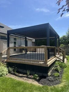 Kundenfoto zu HUUN Pergola Equa, Lamellendach elektrisch mit LED von Matthias K.