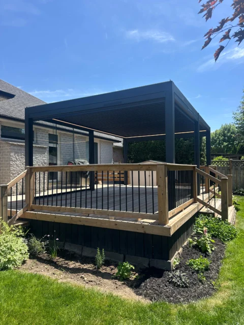 Kundenfoto zu HUUN Pergola Equa, Lamellendach elektrisch mit LED von Matthias K.