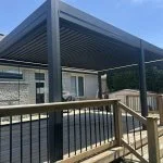HUUN Pergola Equa, Lamellendach elektrisch mit LED photo review