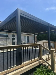Kundenfoto zu HUUN Pergola Equa, Lamellendach elektrisch mit LED von Matthias K.