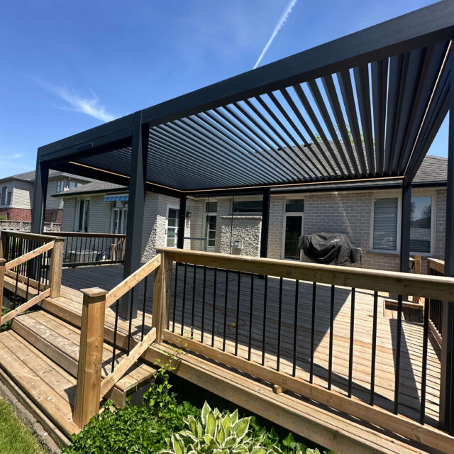 Kundenfoto zu HUUN Pergola Equa, Lamellendach elektrisch mit LED von Matthias K.