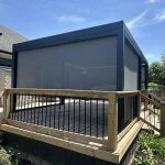 HUUN Pergola Equa, Lamellendach elektrisch mit LED photo review