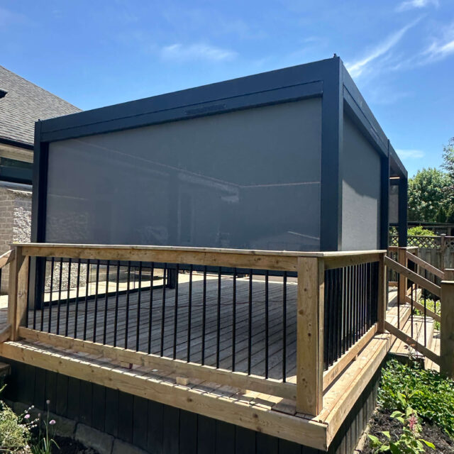 Kundenfoto zu HUUN Pergola Equa, Lamellendach elektrisch mit LED von Matthias K.