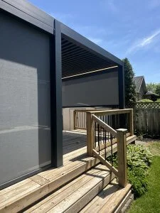 Kundenfoto zu HUUN Pergola Equa, Lamellendach elektrisch mit LED von Matthias K.