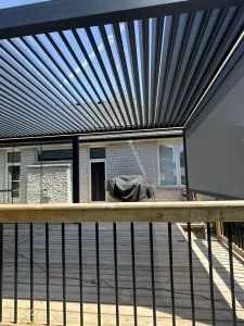 Kundenfoto zu HUUN Pergola Equa, Lamellendach elektrisch mit LED von Matthias K.