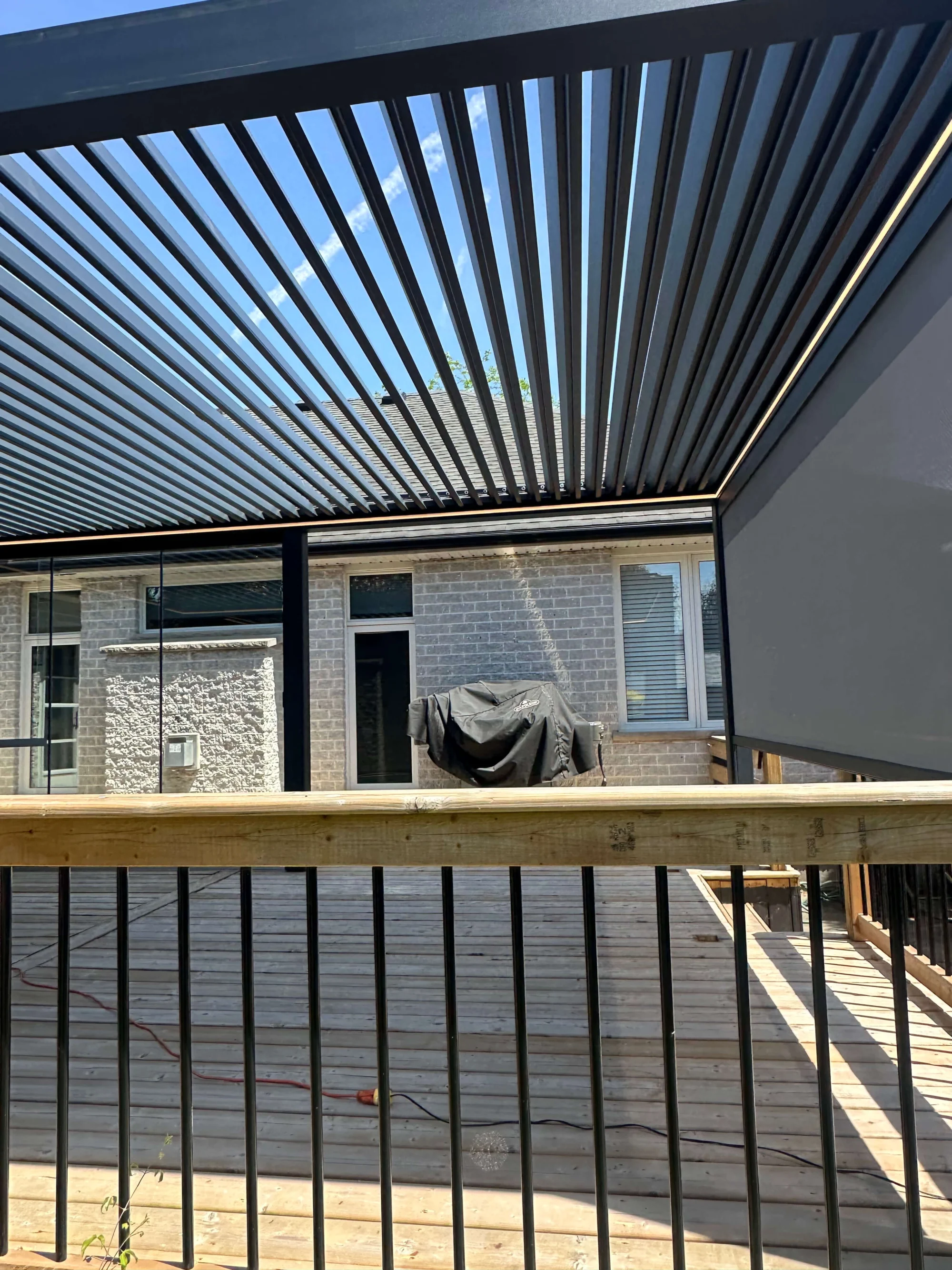 Kundenfoto zu HUUN Pergola Equa, Lamellendach elektrisch mit LED von Matthias K.