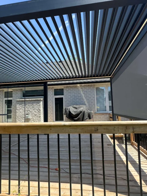 Kundenfoto zu HUUN Pergola Equa, Lamellendach elektrisch mit LED von Matthias K.