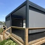 HUUN Pergola Equa, Lamellendach elektrisch mit LED photo review