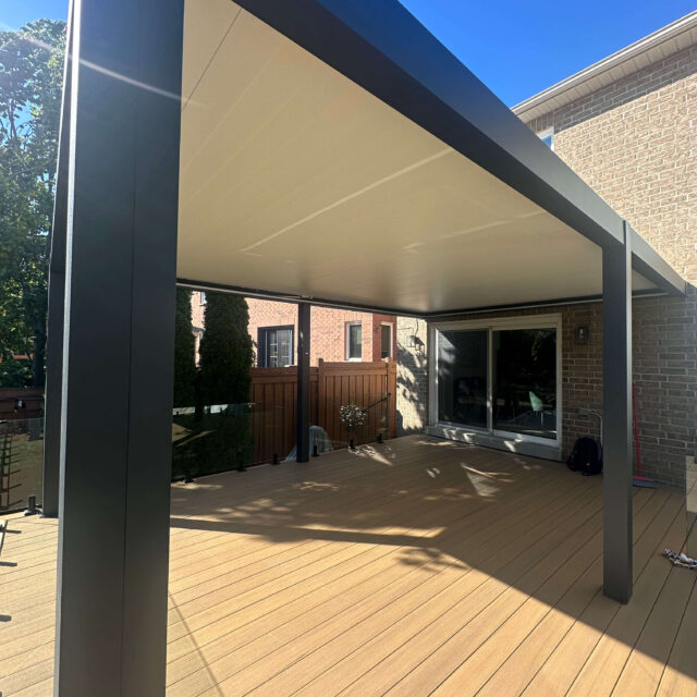 Kundenfoto zu HUUN Pergola Equa, Lamellendach elektrisch mit LED von Lukas S.