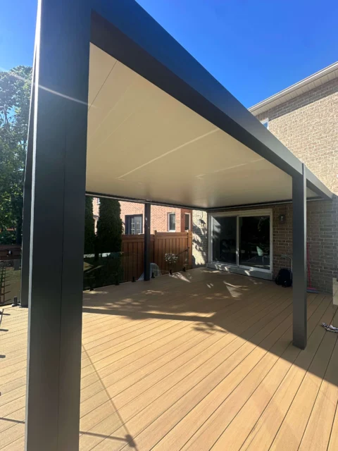 Kundenfoto zu HUUN Pergola Equa, Lamellendach elektrisch mit LED von Lukas S.