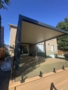 Kundenfoto zu HUUN Pergola Equa, Lamellendach elektrisch mit LED von Lukas S.