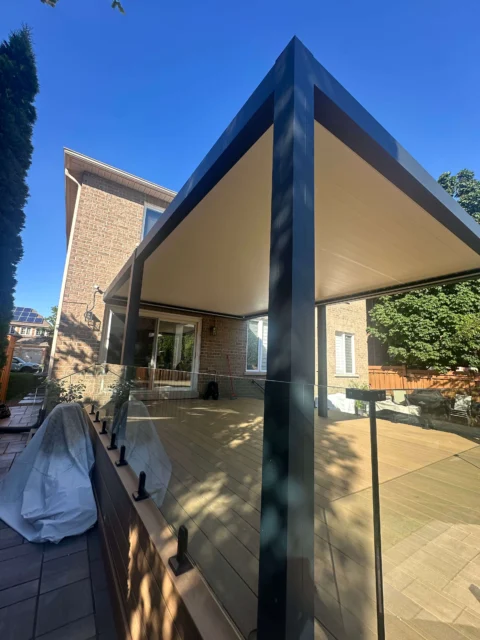 Kundenfoto zu HUUN Pergola Equa, Lamellendach elektrisch mit LED von Lukas S.