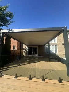 Kundenfoto zu HUUN Pergola Equa, Lamellendach elektrisch mit LED von Lukas S.