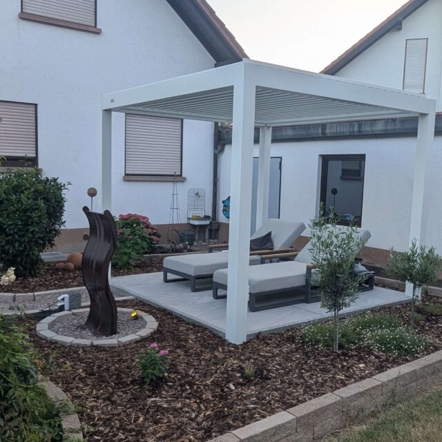 Kundenfoto zu HUUN Pergola Equa, Lamellendach elektrisch mit LED von Christian F.