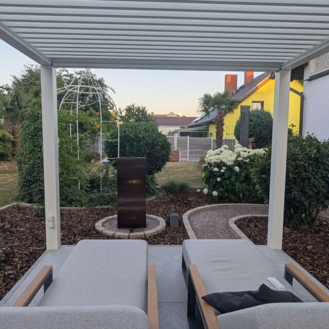 Kundenfoto zu HUUN Pergola Equa, Lamellendach elektrisch mit LED von Christian F.