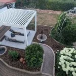 HUUN Pergola Equa, Lamellendach elektrisch mit LED photo review