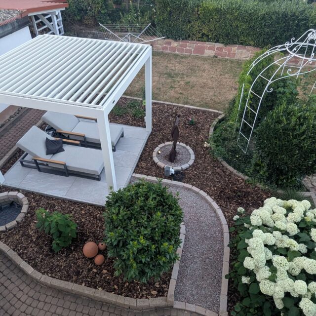 Kundenfoto zu HUUN Pergola Equa, Lamellendach elektrisch mit LED von Christian F.