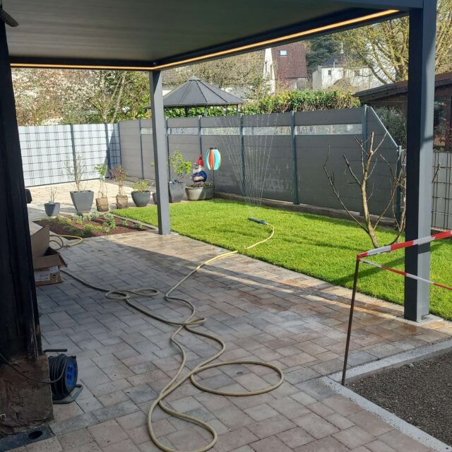 Kundenfoto zu HUUN Pergola Equa, Lamellendach elektrisch mit LED von Ralf W.