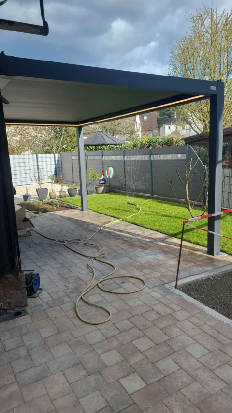 Kundenfoto zu HUUN Pergola Equa, Lamellendach elektrisch mit LED von Ralf W.