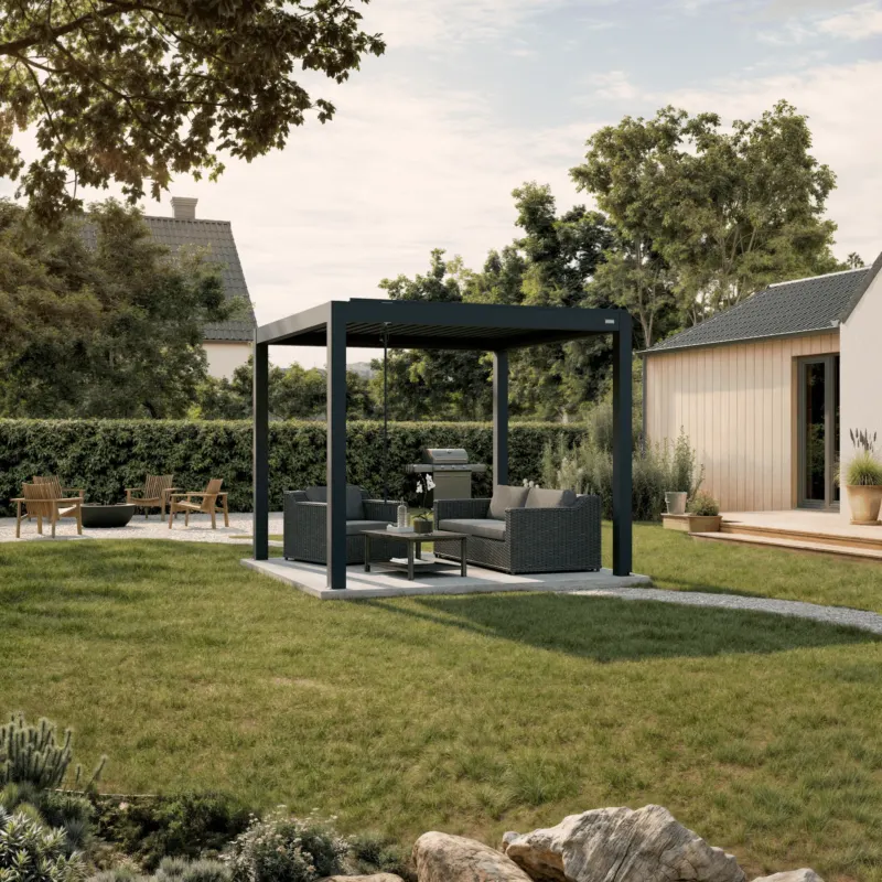 HUUN Pergola Piano, Lamellendach manuell