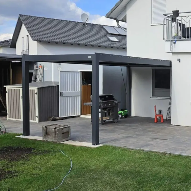 HUUN Pergola Piano, Lamellendach manuell