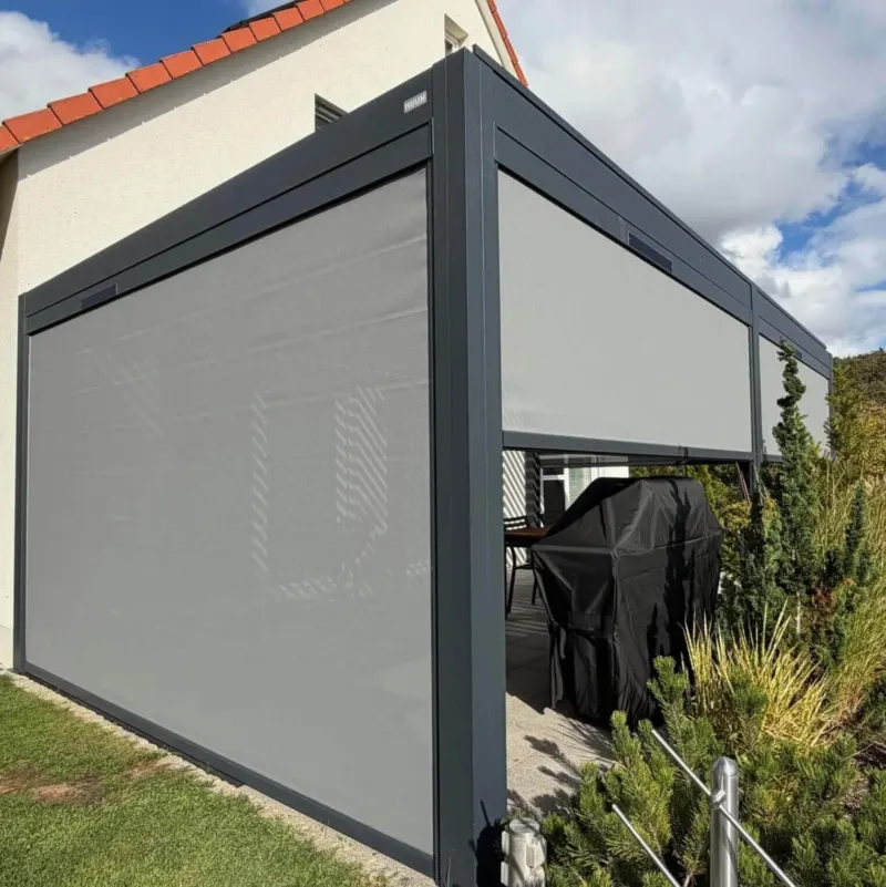Screen-Rollo mit Solar (Equa)