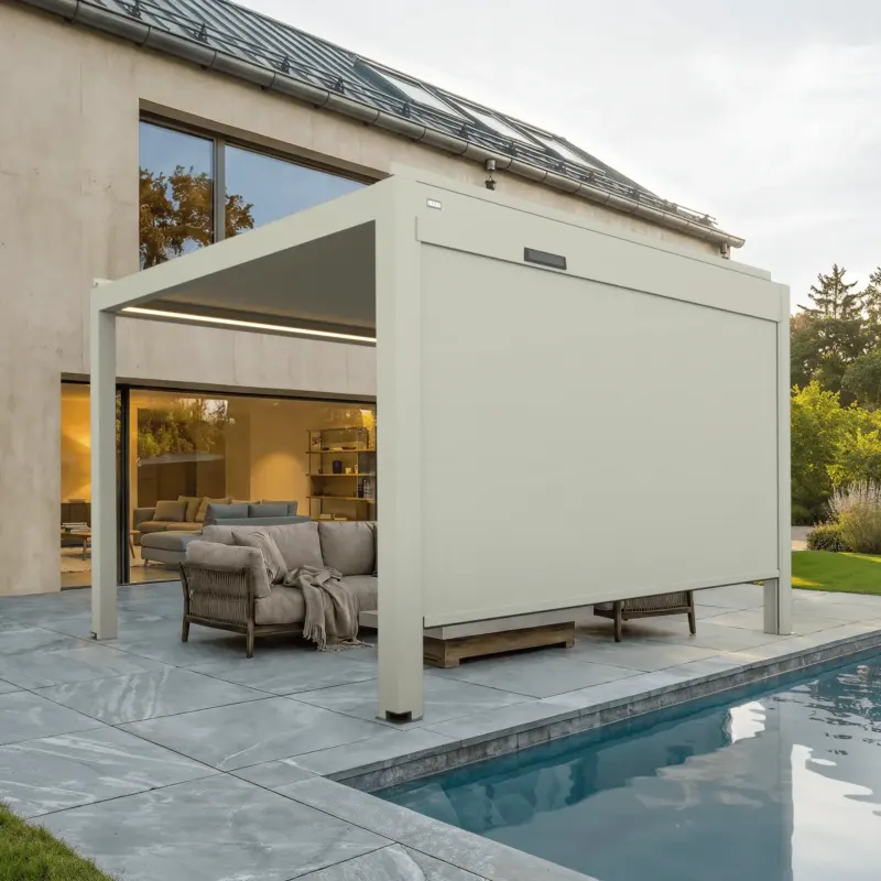 Screen-Rollo mit Solar (Equa)