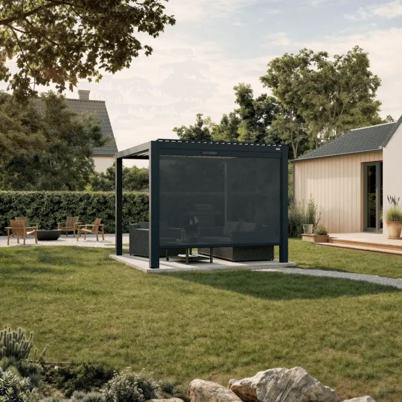 Screen-Rollo mit Solar